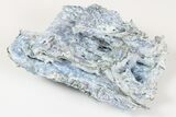 Blue and White Chalcedony Formation - India #178455-1